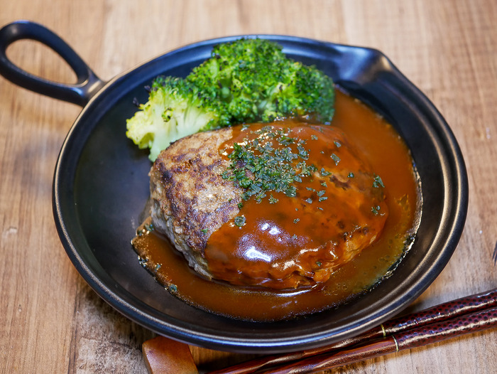 基本のデミグラハンバーグ1-2-2