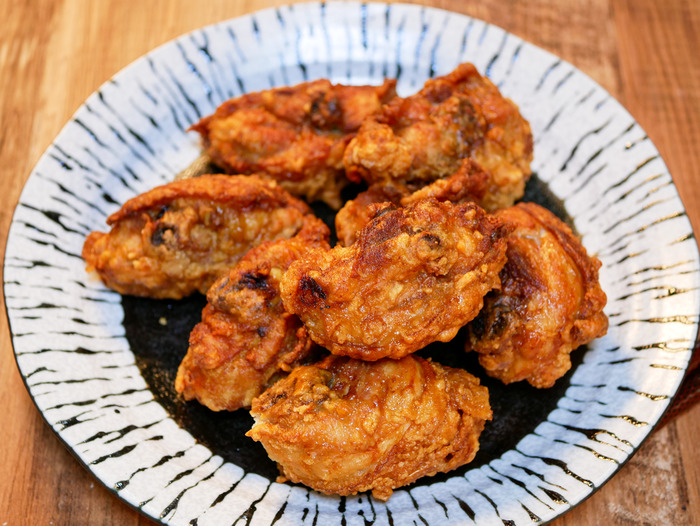 骨付き鶏の唐揚げ1