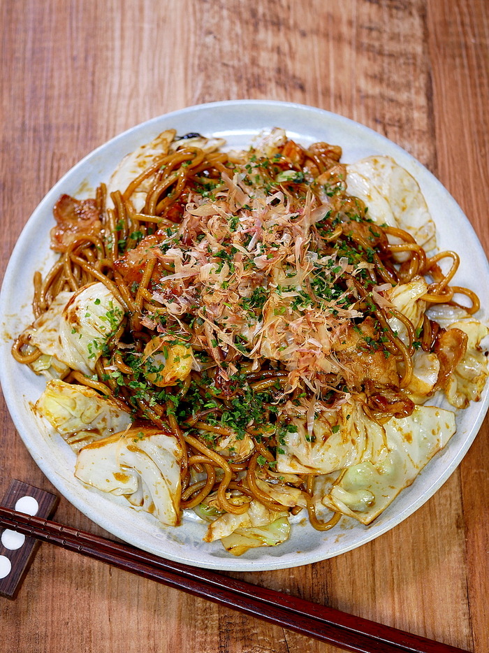 カープとオタフクで作る絶品焼きそば(インスタ)のコピー
