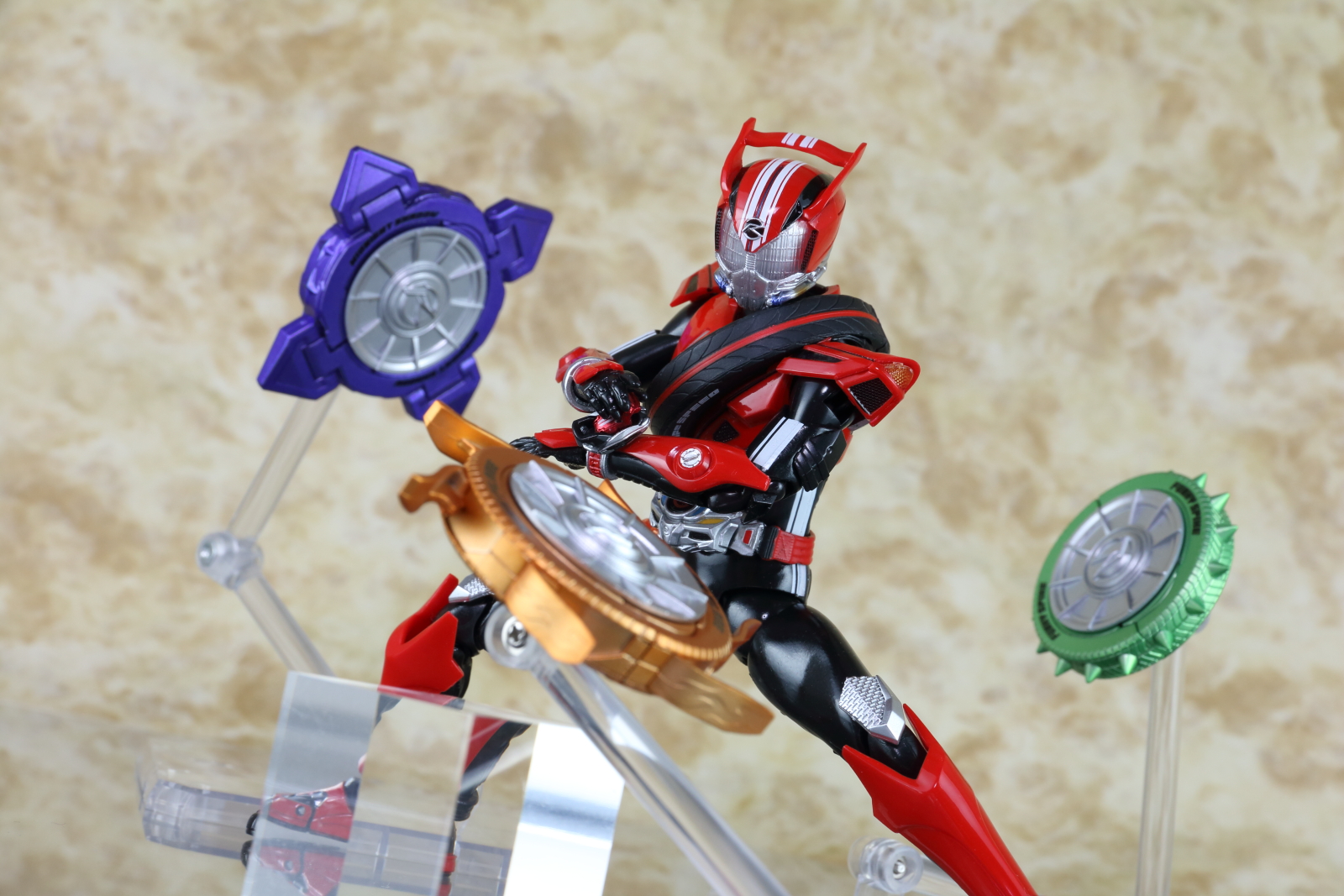shフィギュアーツタイヤ交換特典 All Tire Attack Completed