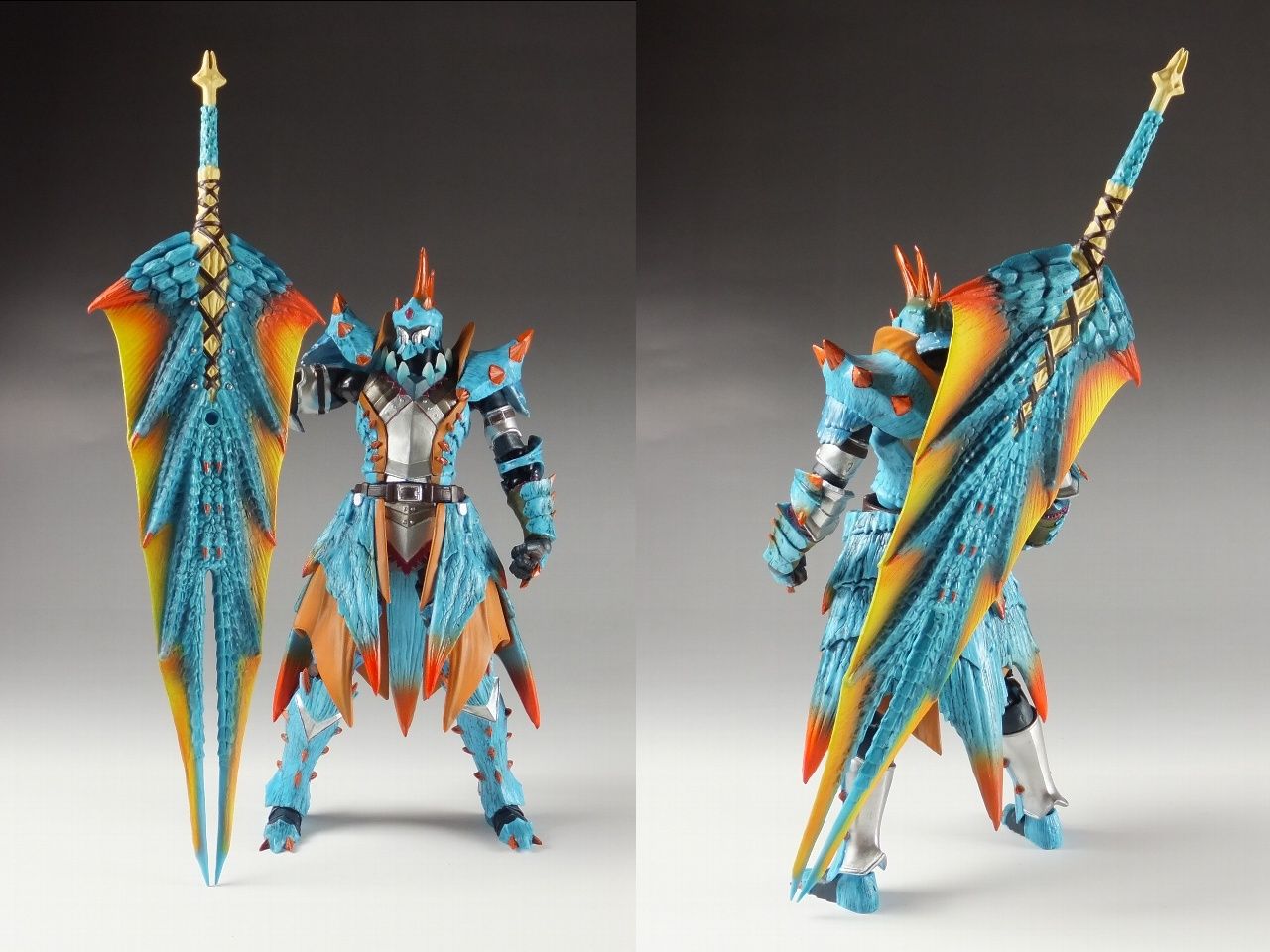 モンスターハンター千値練 レウス ラギア 装備 セット MH4 レウスシリーズ装備ハンター」レビュー : 喪系なかれら