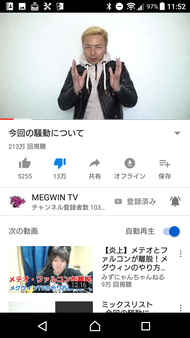 Npb News なんjまとめ 悲報 Youtuberメグウィンさん とんでもない低評価がつき完全終了