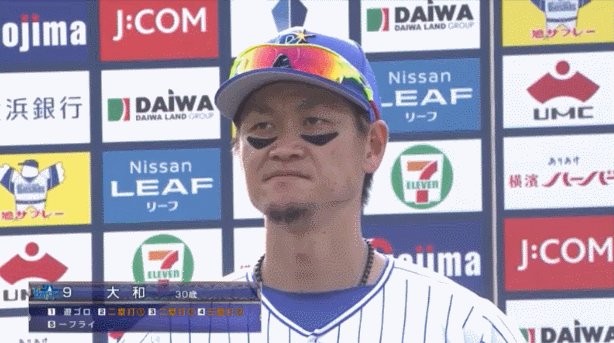 NPB NEWS@なんJまとめ : 【横浜DeNA】大和 打率.238 出塁率.304 OPS.640
