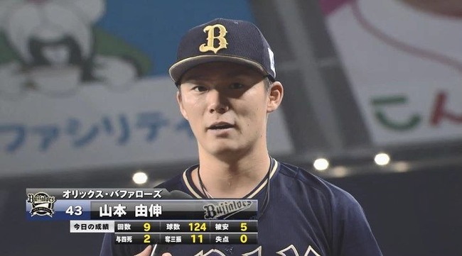 Npb News なんjまとめ 山本由伸 オ って防1 84なのに何で6勝4敗なの