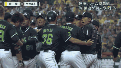 Npb News なんjまとめ ヤクルト バレンティン乱闘説明 向こうが転んだ