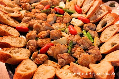 ホットプレートでイタリアン