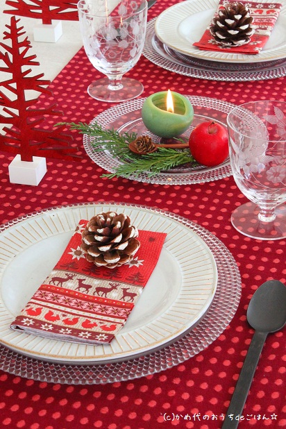 クリスマステーブル