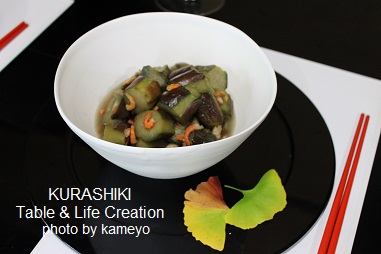 干しえびと茄子の煮物