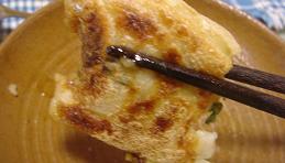 ホットプレートでぺったこ焼き2