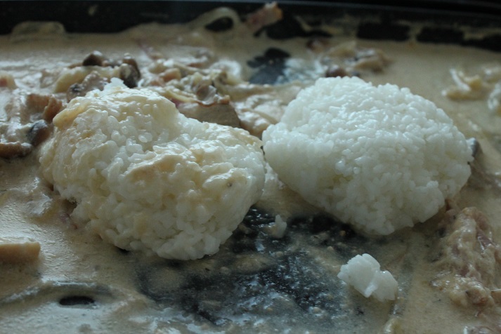 ホットプレートでクリスマス 鶏肉と里芋のクリーム煮 冬野菜レシピ3 かめ代のおうちでごはん Powered By ライブドアブログ