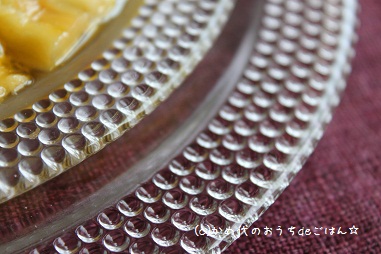 硝子の皿