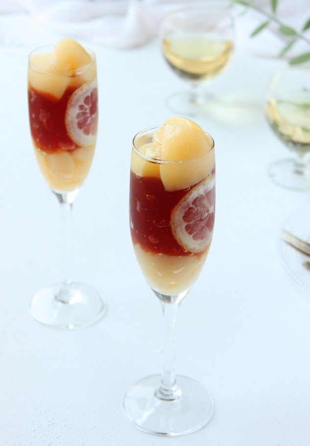 桃とアールグレイのゼリー Cotta連載 かめ代のおうちでごはん Powered By ライブドアブログ 桃とアールグレイのゼリー Cotta連載 かめ代のおうちでごはん Powered By ライブドアブログ