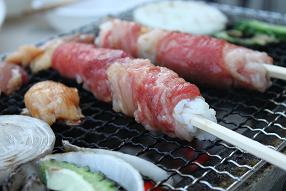焼く