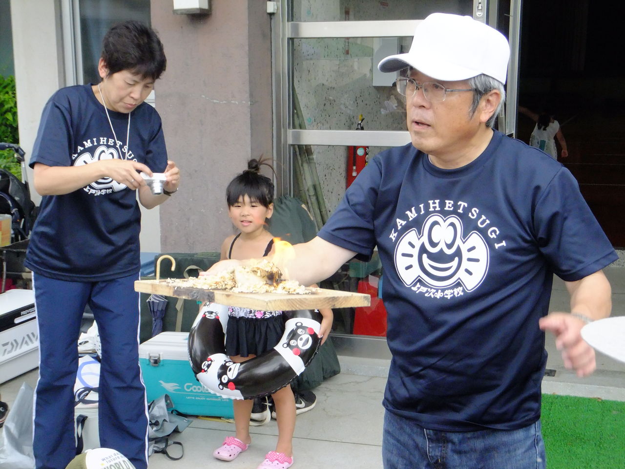 真夏の夢のような親子キャンプその１火起こし体験 小規模特認校 いじめのない小学校 大分市立上戸次小学校に通う母のブログ
