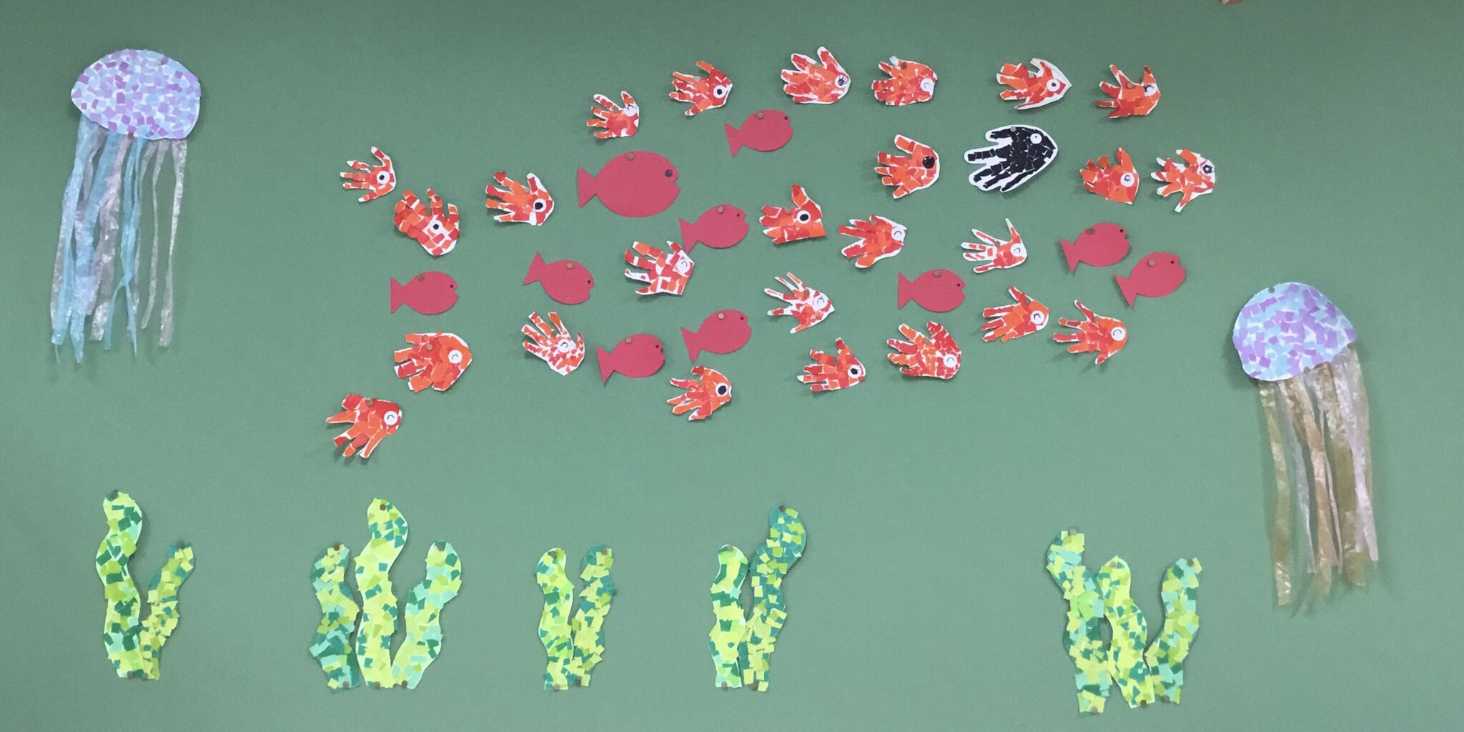 年長さん 壁面制作 かみひろや幼稚園のblog