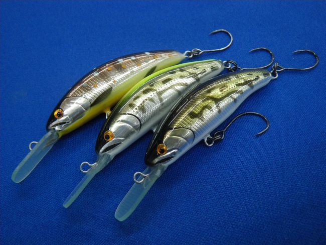 ハンドメイド ルアー ジョイント75 釣れる気しかしない早巻きなやつ 十全
