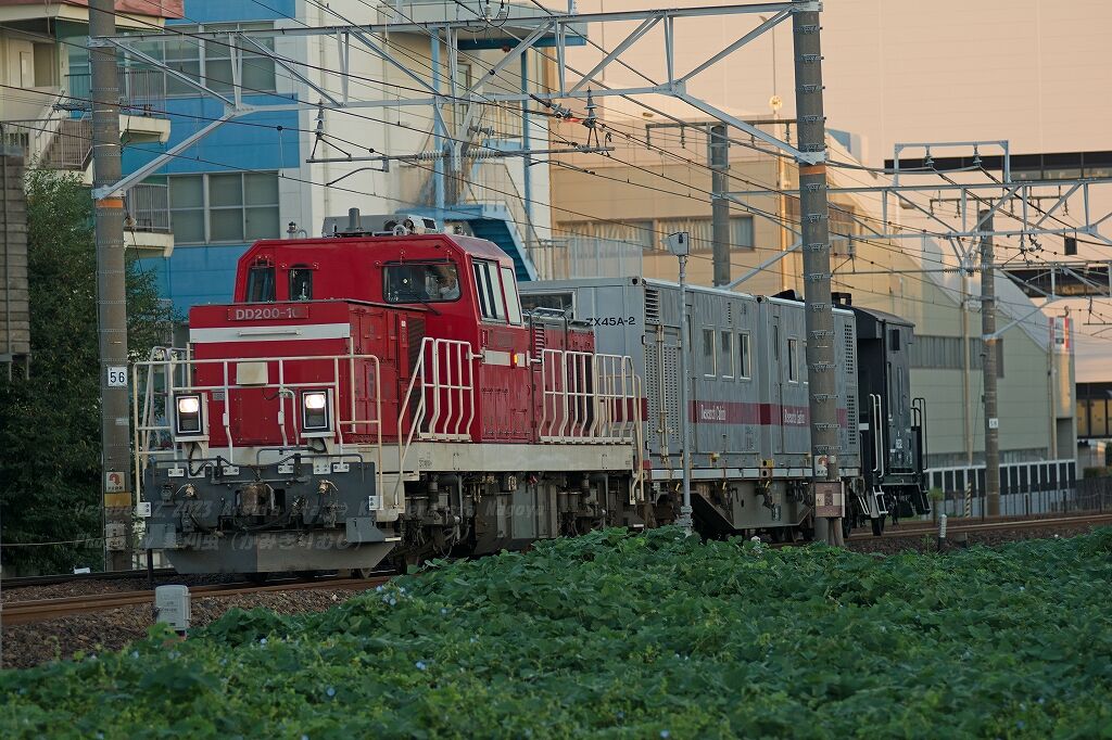 2023年10月2日（月）9880レ リサーチキャビン（ZX-45A）豊川送り込み