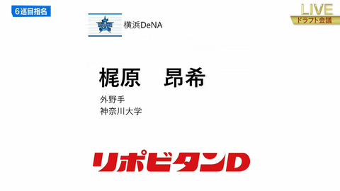 DeNAドラ6梶原が仮契約　ラーメントレで体重増狙う