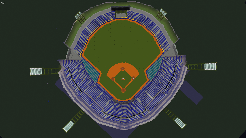 マイクラで野球場作ったから評価してくれ 横浜denaベイスターズアンテナ
