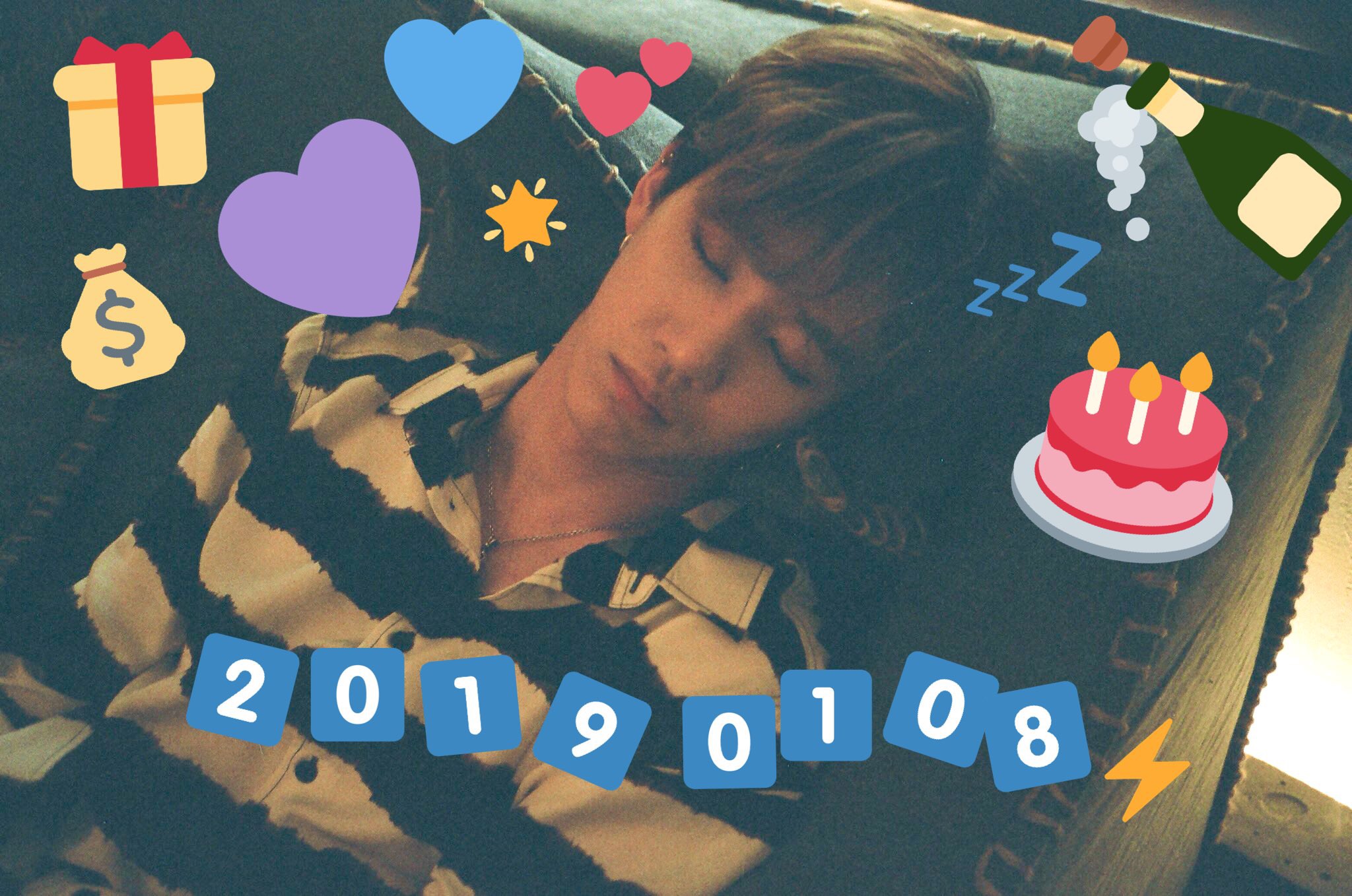 推しの誕生日でした Kaminaritoday