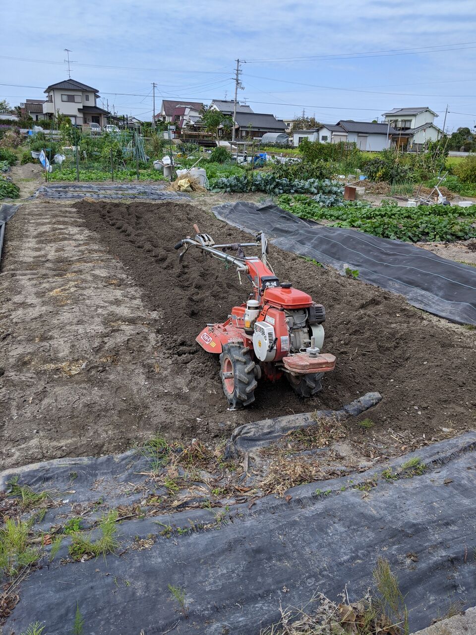 家庭農園ガンバります かみたかっぱの船外機大作戦