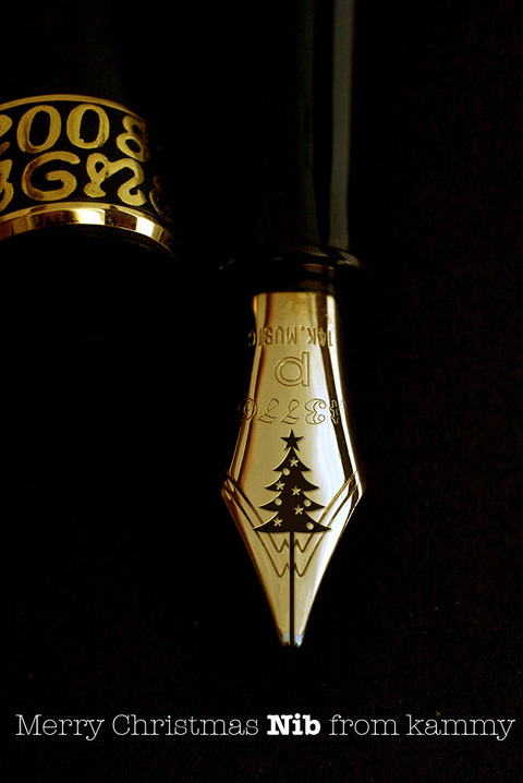 fountain pen_christmas nib_2015