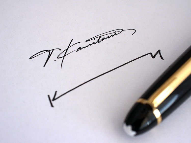 モンブランが作ったサインと今のサイン 万年筆と暮らす Montblanc146 Kammy万年室