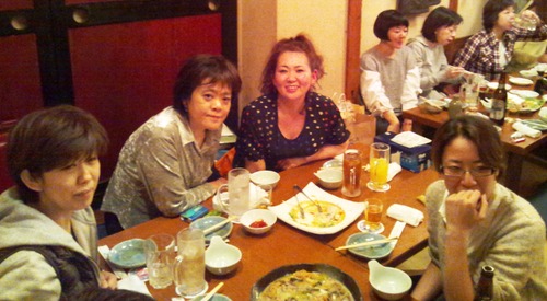 打ち上げ。信子＆小野寺