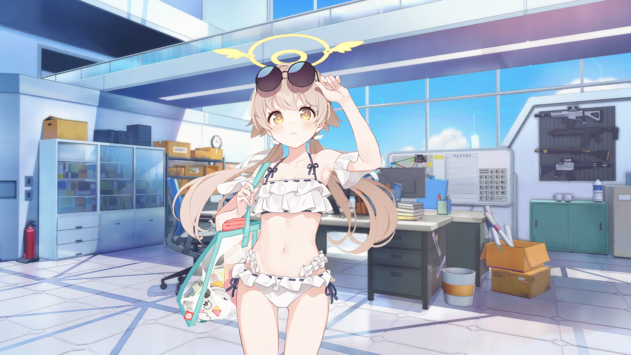 ブルアカ】水着ヒフミがとてつもなくかわいい FAもめっちゃ増えてて良い！ : アマゲーまとめ（ブルアカまとめ）