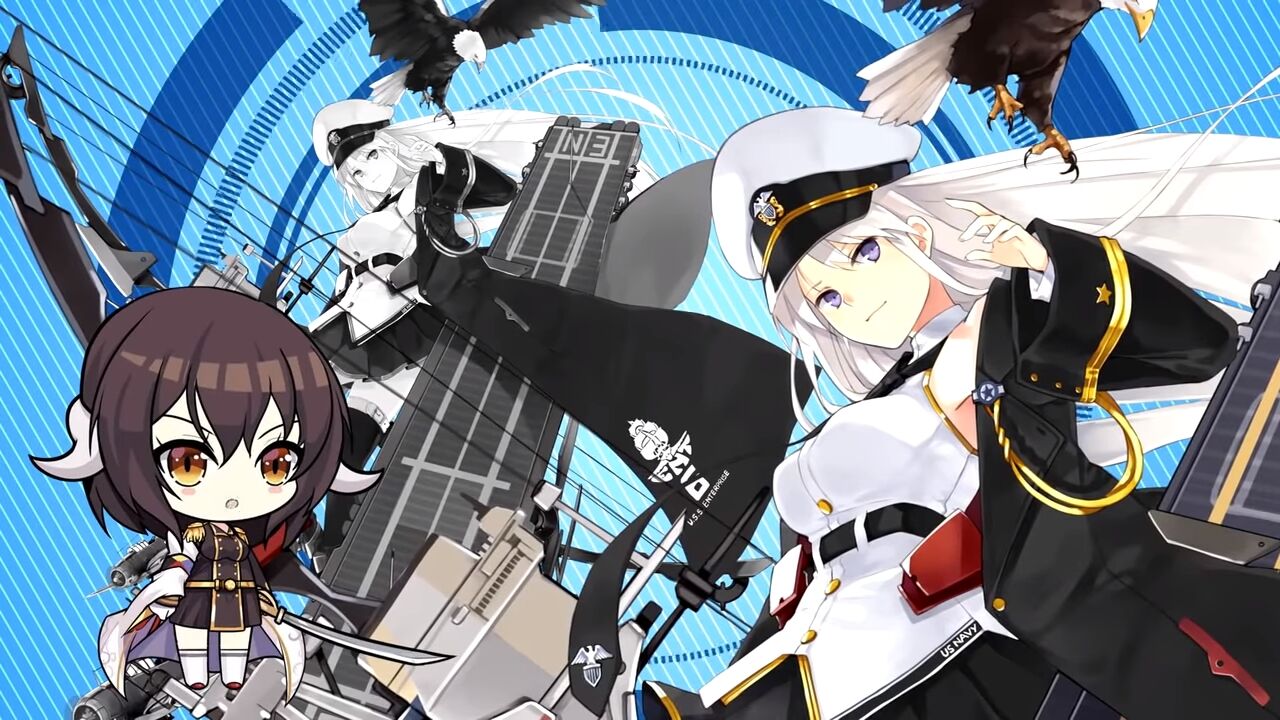 アズレン 三笠大先輩と学ぶ世界の艦船 エンタープライズ後編が公開 ブルーゴーストとかの名前はどう実装されるのか アマゲーまとめ アズレン 三笠大先輩と学ぶ世界の艦船 エンタープライズ後編が公開 ブルーゴーストとかの名前はどう実装されるのか アマゲーまとめ
