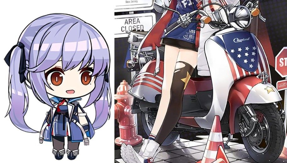 アズレン 英語版ツイッターにてクリーブランドの新スキンらしきものが 背景はクリーブランドにまつわる小ネタ満載 アマゲーまとめ