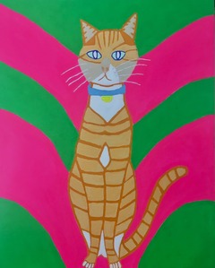 Vigorous cat