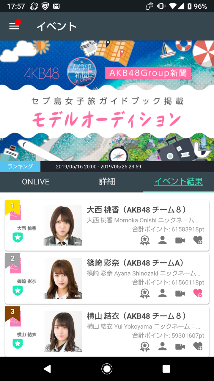 Akb48group新聞全面協力 セブ島女子旅ガイドブック掲載モデルオーディション の最終結果が出ました 王様のミミはロバのミミ Akb48group新聞全面協力 セブ島女子旅ガイドブック掲載モデルオーディション の最終結果が出ました 王様のミミはロバのミミ