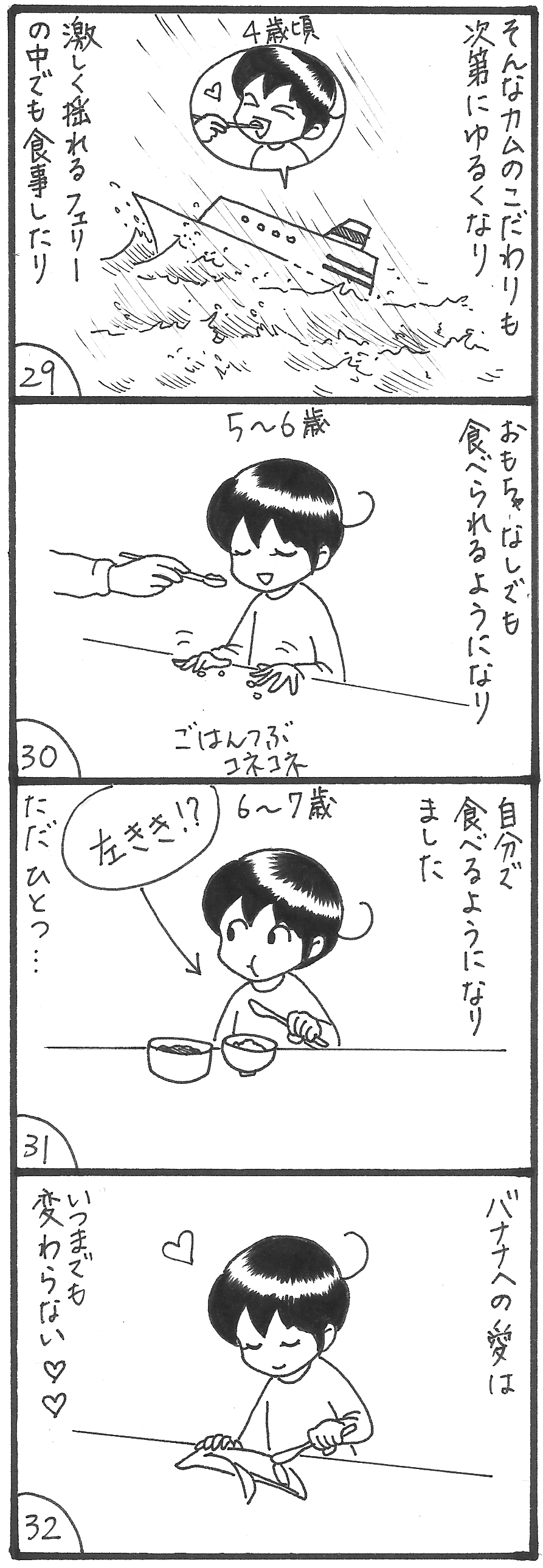 こだわりの変化