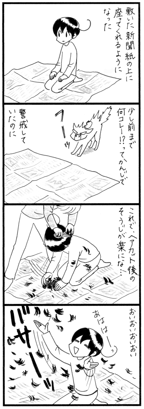 ヘアカットが楽になった_500