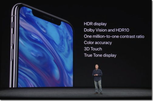 iPhoneXdisplay