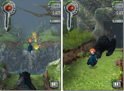 Temple Run メリダとおそろしの森 Brave