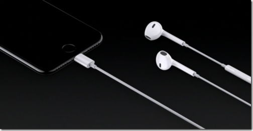 news iPhone 7 lightning earpods