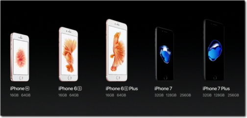 news iPhone 7 以降のラインナップ