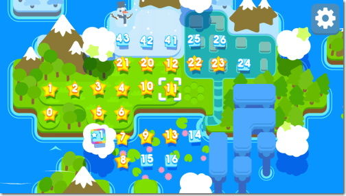Snakebird 全体マップ