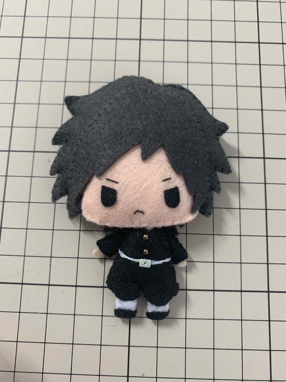 鬼滅の刃の フェルトマスコット 冨岡義勇編 フェルトママ