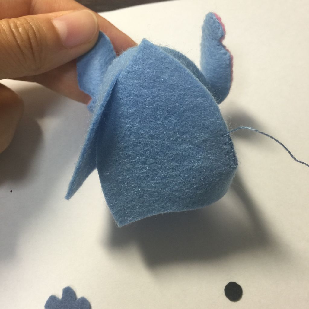 ツムツム スティッチ のぬいぐるみ 作り方 1 フェルトママ ツムツム スティッチ のぬいぐるみ 作り方 1 フェルトママ