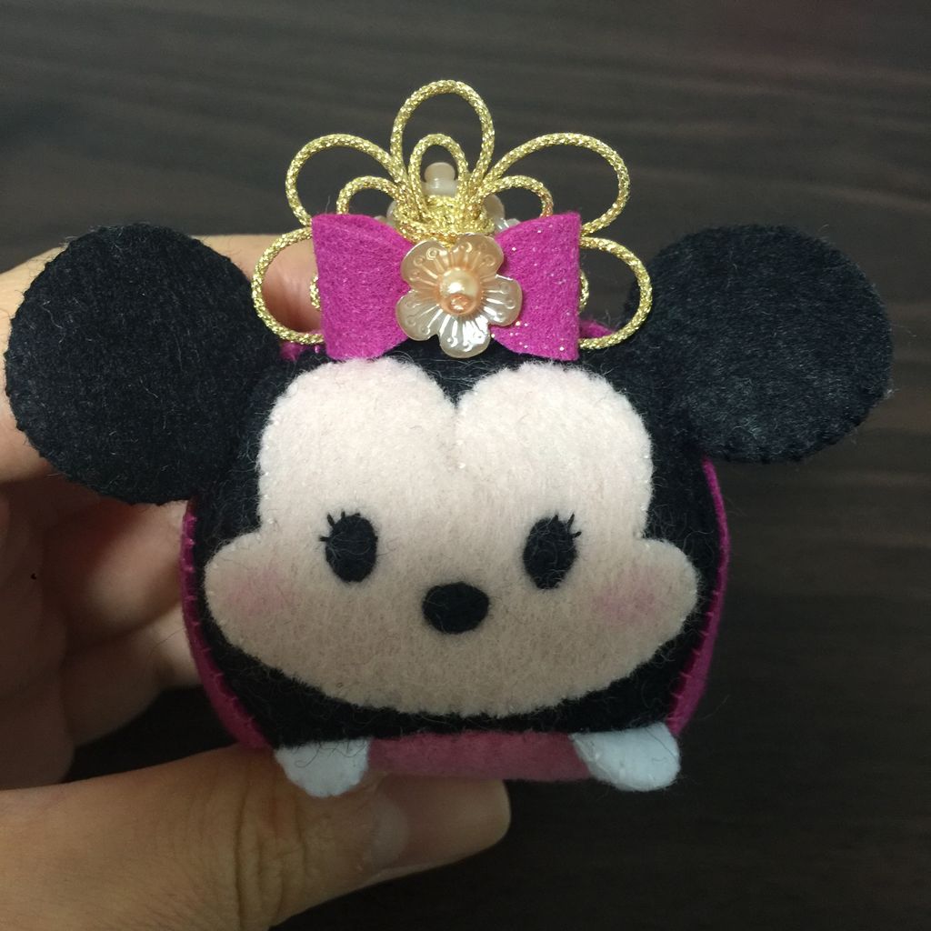 おひなさまのツムツムミニーちゃん 完成o O フェルトママ おひなさまのツムツムミニーちゃん 完成o O フェルトママ