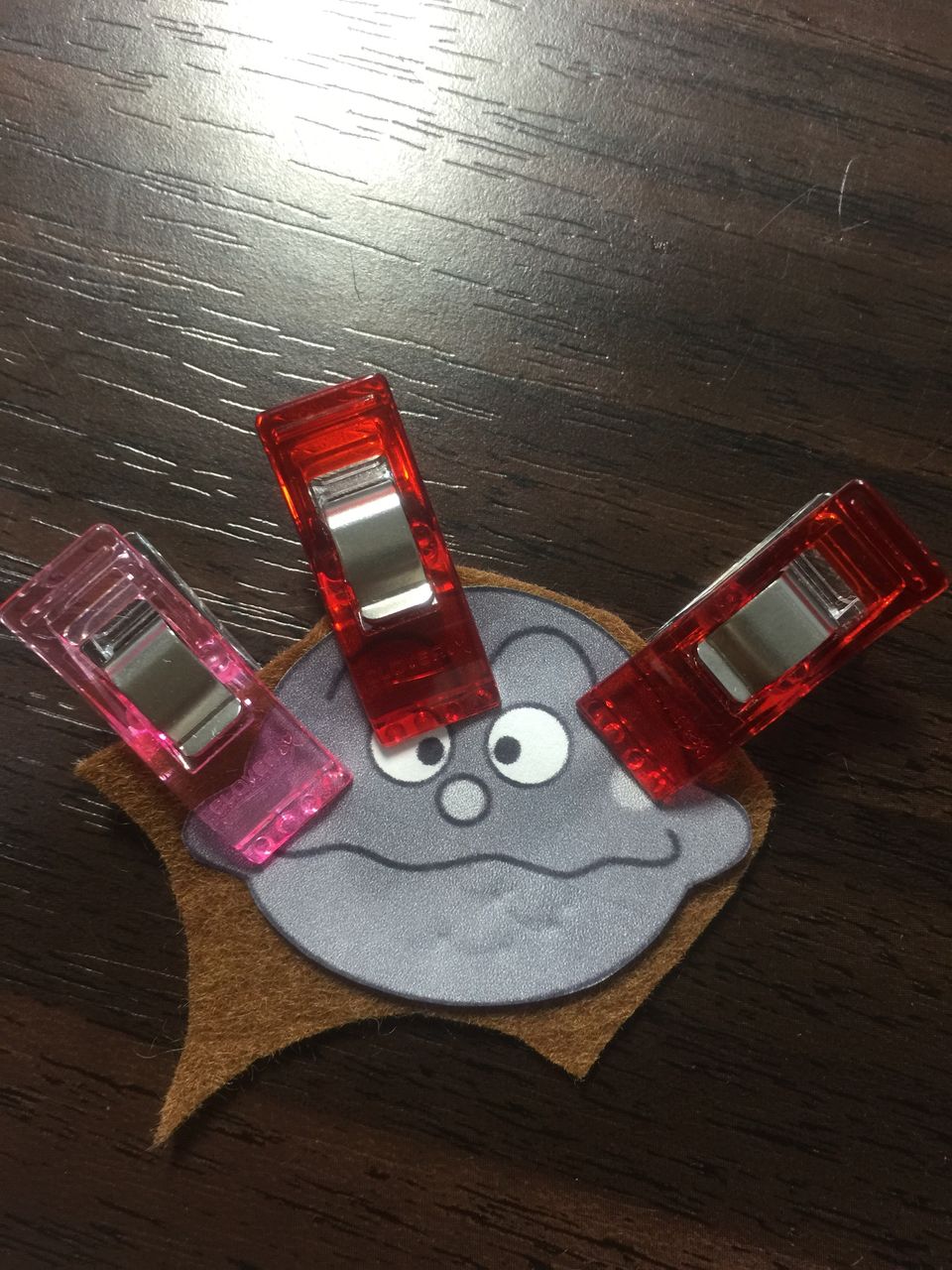 キャラクターアップリケ 作り方詳細 カレーパンマン2 フェルトママ