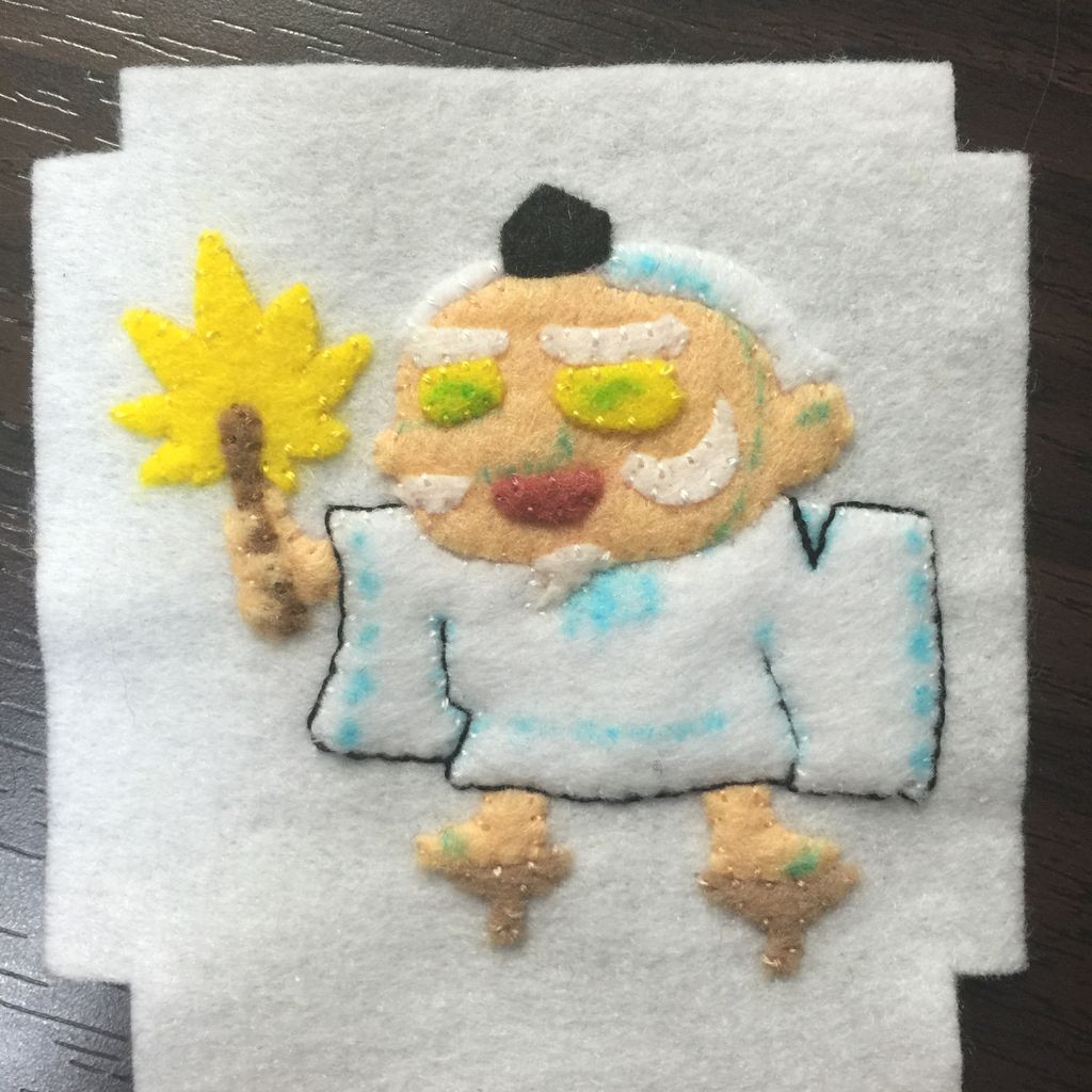 て から始まるキャラクター 制作開始 フェルトママ