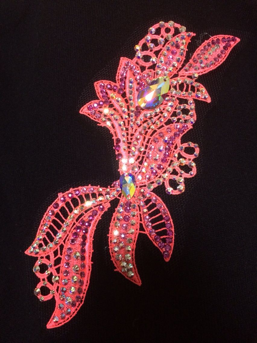 No ５ ピンクモチーフ髪飾り 社交ダンス ドレス アクセサリー 販売blog