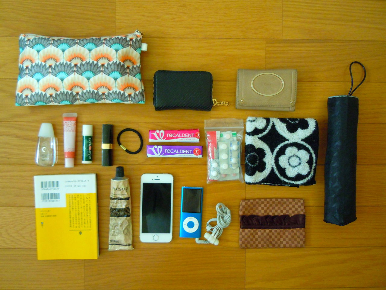 カバンの中を公開するブログリレー中だよ はらみのブログ