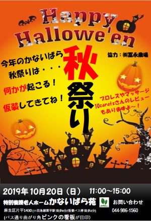 秋祭りポスター1