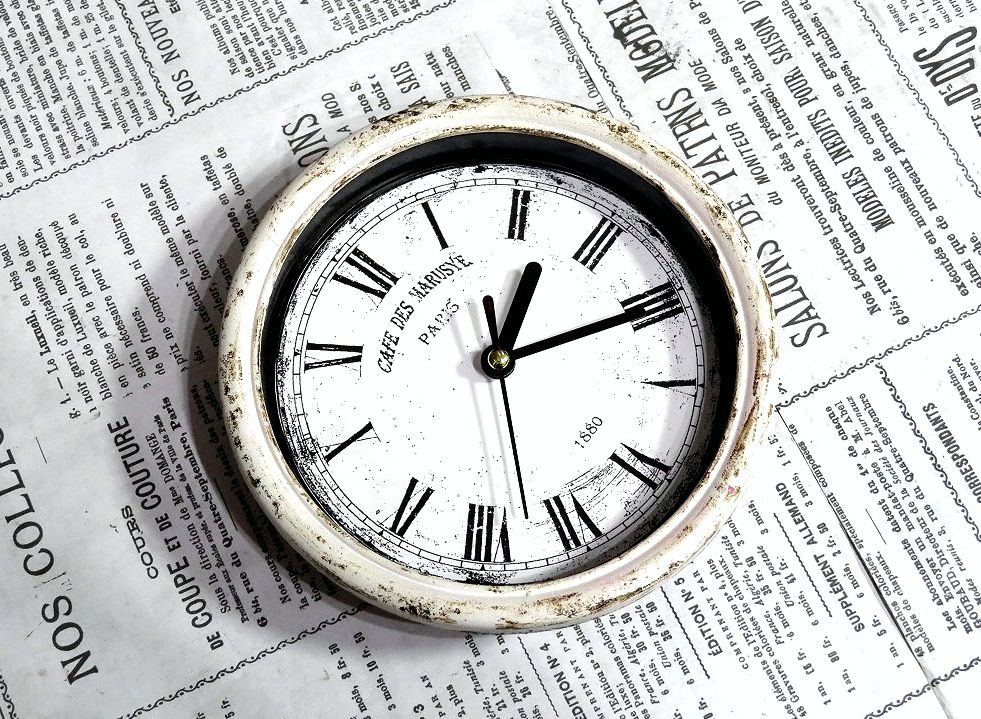 100均時計をインテリアclockにリメイク Cafe Style Home 心地いい我が家に Powered By ライブドアブログ