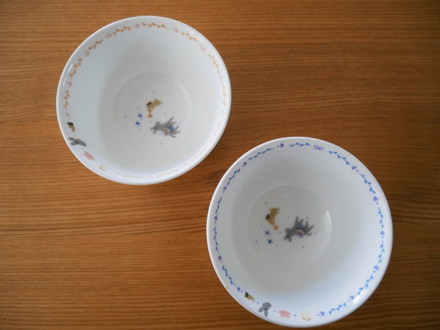 家族みんなで東屋の花茶碗に : kana-kitchen